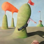 Neue Welt, 2008, Öl/LW, 115x120 cm