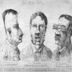 Beamtenanpassung, 1999, Radierung, 28x22 cm