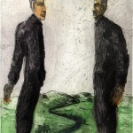 Dt. Befindlichkeit, 1999, Radierung, 23x28 cm