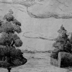Panorama, 2001, Radierung, 25x50 cm