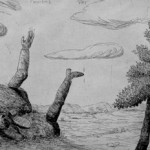 Panorama, 2001, Radierung, 25x50 cm