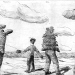 Panorama, 2001, Radierung, 25x50cm